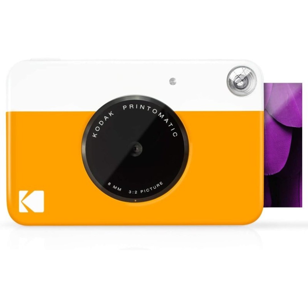 CAMARA KODAK PRINTOMATIC YELLOW INSTANTANEA
