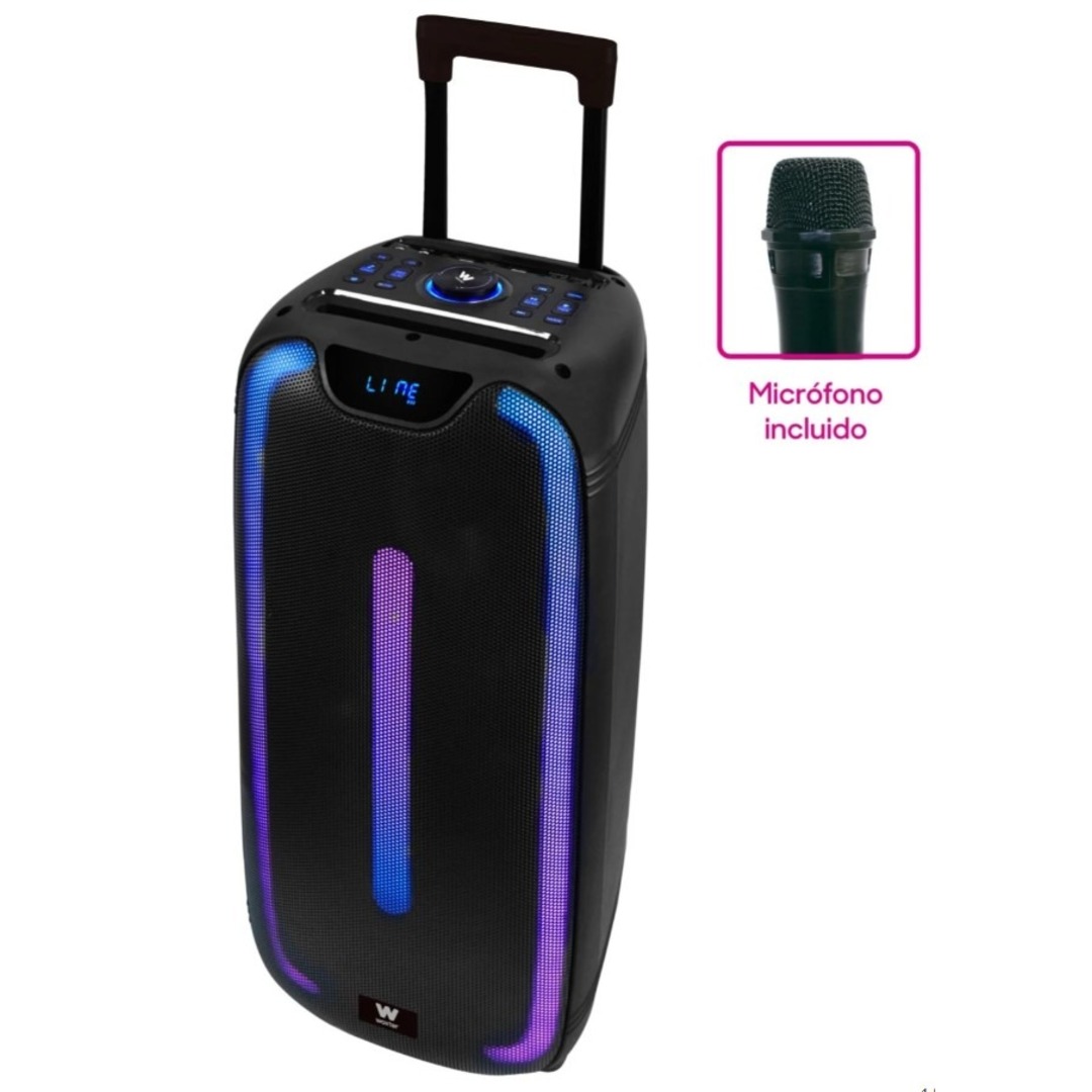 ALTAVOZ WOXTER ROCK N ROLLER ST 100W BATERIA 5H