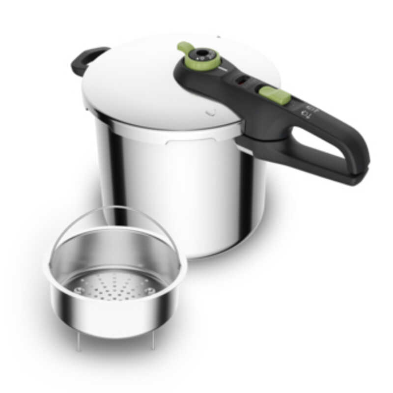 OLLA PRESION RAPID. TEFAL P25844 SECURE TR 8L VERD