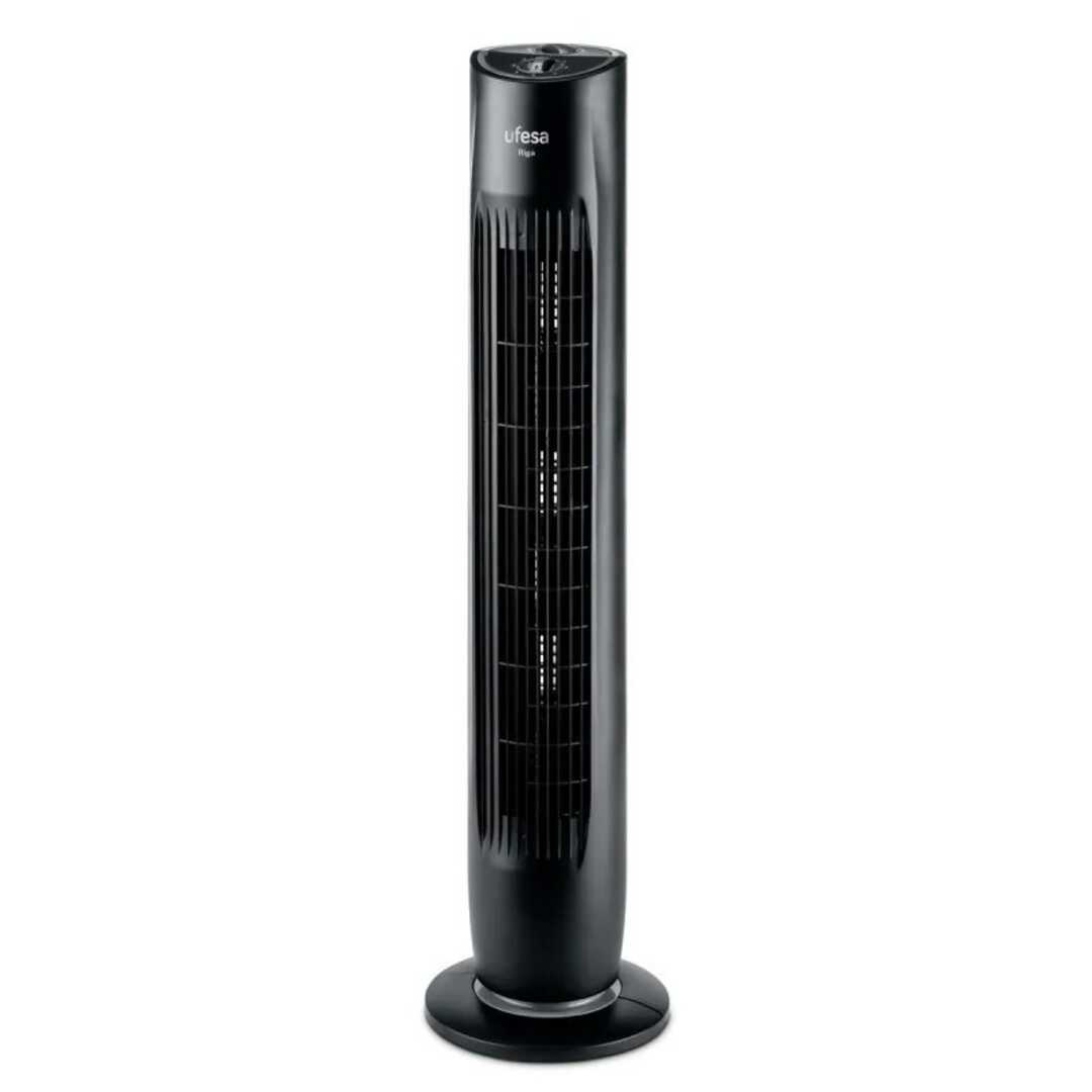 VENTILADOR TORRE UFESA RIGA 79CM 45W NEGRO
