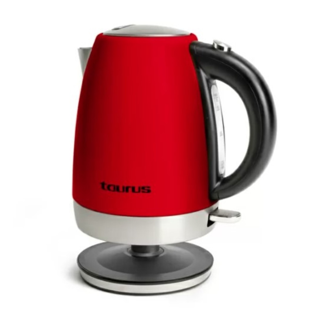 HERVIDOR TAURUS VINTAGE RED 1,7L 2200W