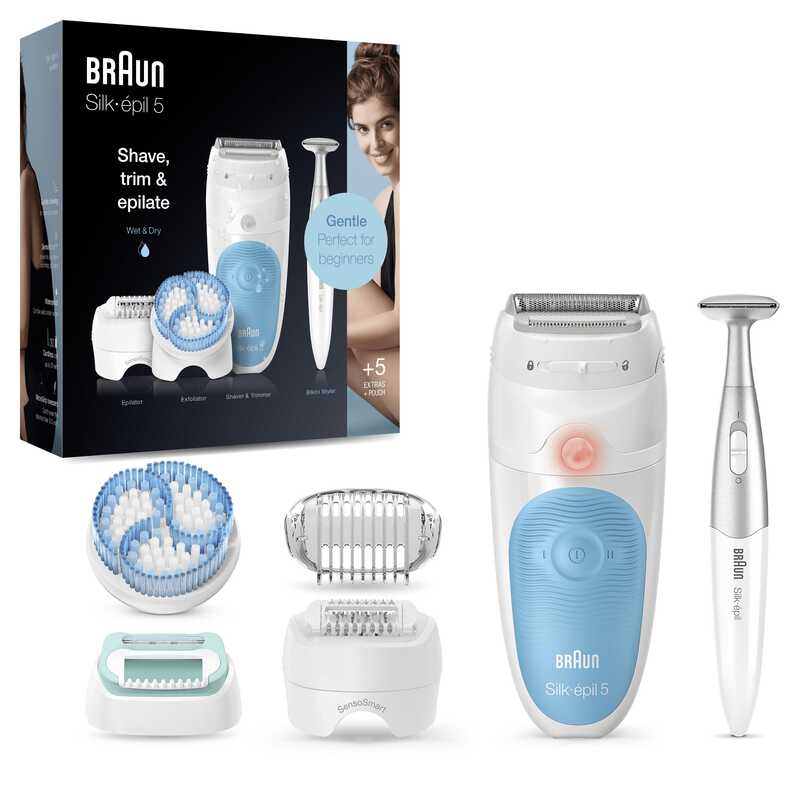 DEPIL. BRAUN 5-815 +RASURAD 6 ACCESORIOS