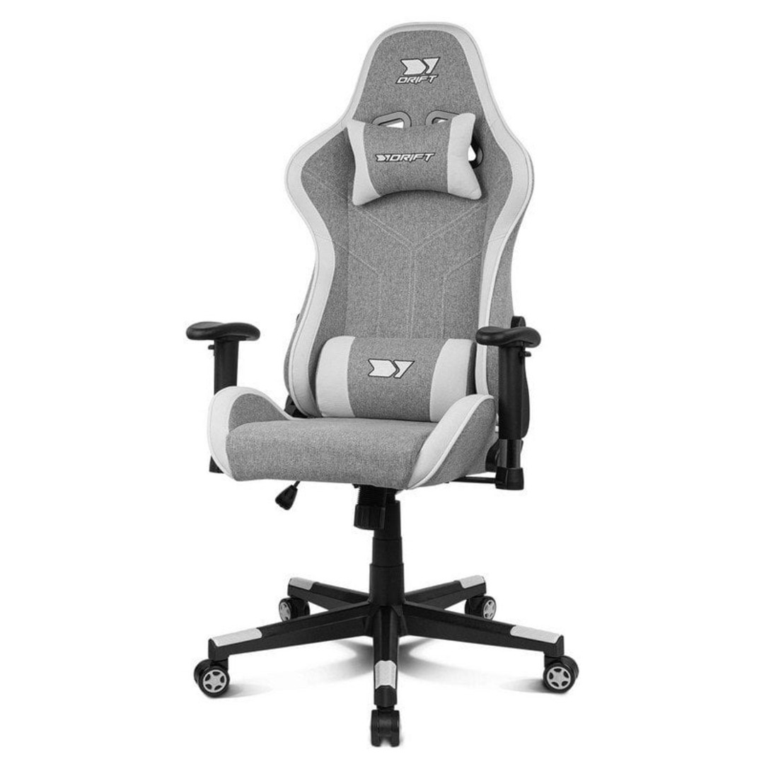 SILLA GAMING DRIFT DR90 PRO GRIS BLANCO