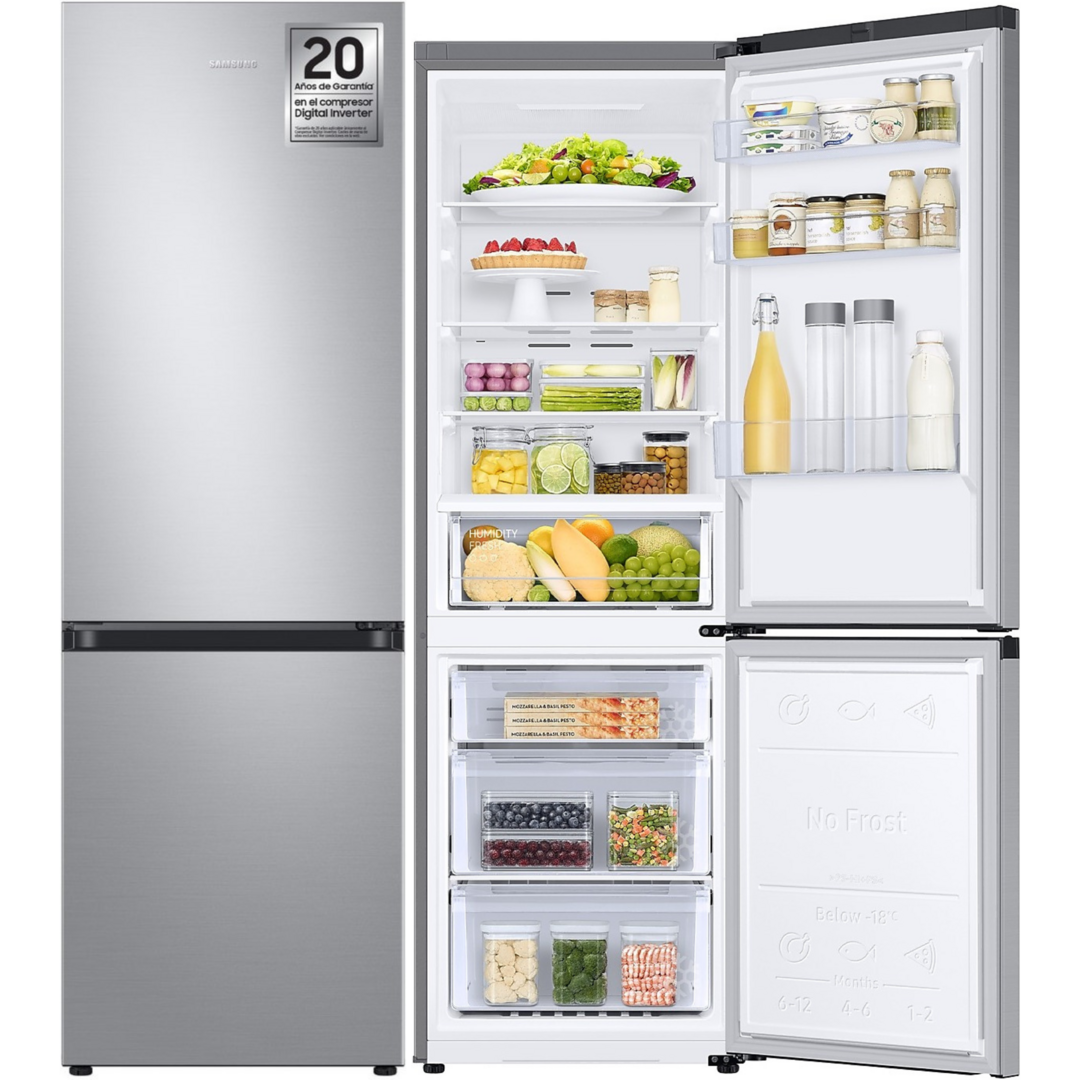 FRICOM. SAMSUNG RB34C600CSA/EF 185x59x66 NF INOX