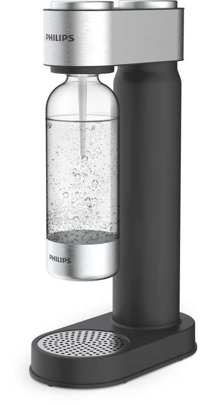 MAQUINA SODA PHILIPS ADD4902BK/10 INOX NEGRA