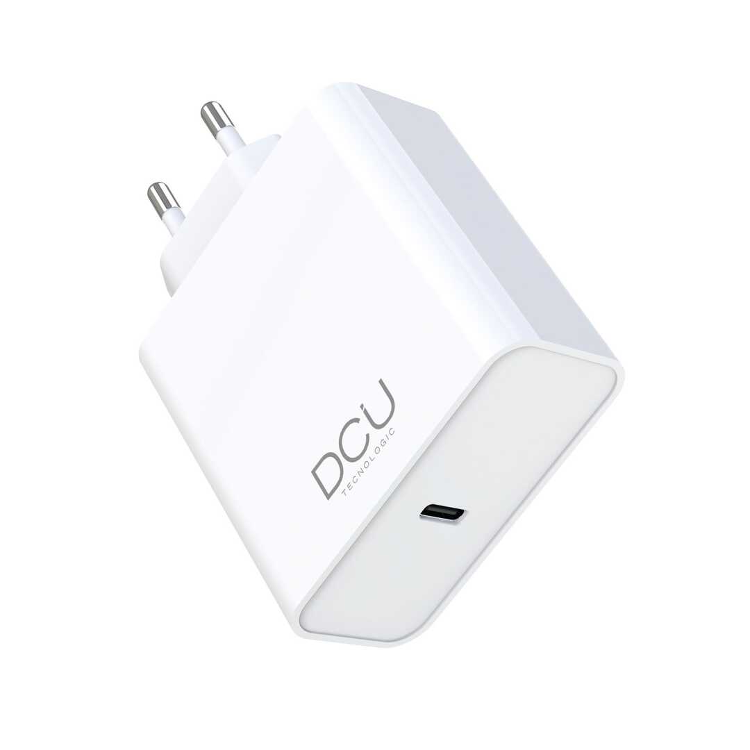 CARGADOR DCU 1XUSB C GAN 65W BLANCO