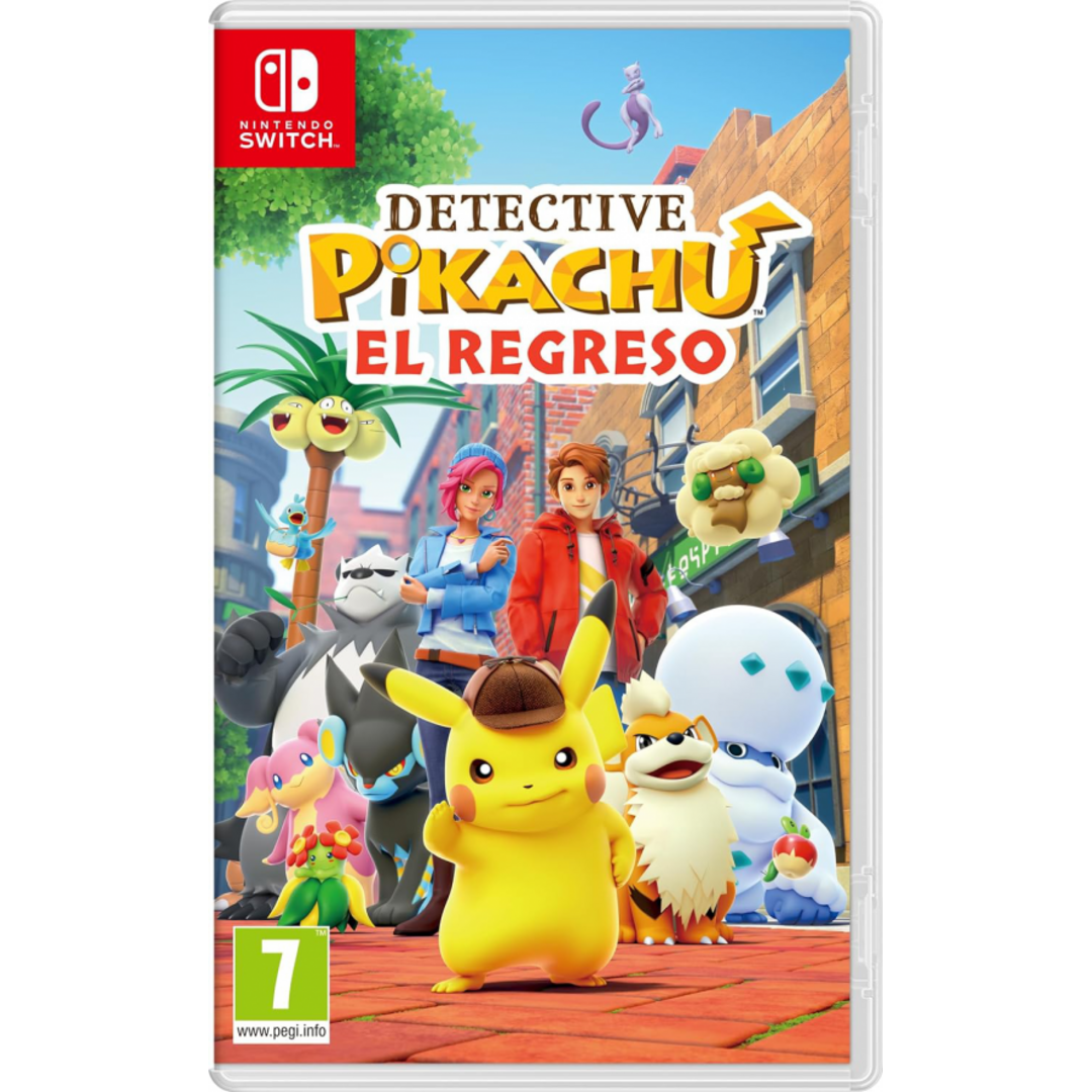 JGO. NINTENDO SWITCH DETECTIVE PIKACHU EL REGRESO