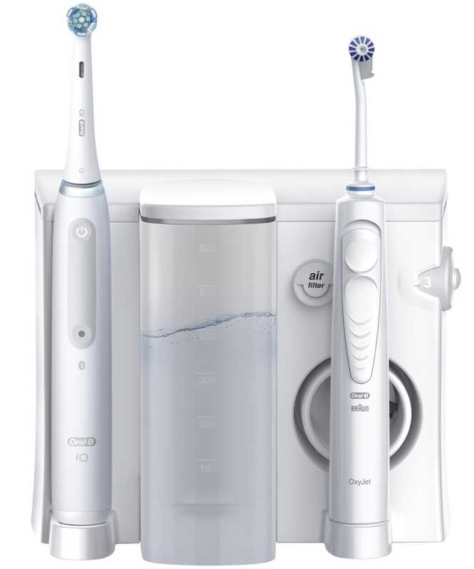 CENTRO DENTAL ORALB IO4 BLANCO + OXYJET IRRIGADOR