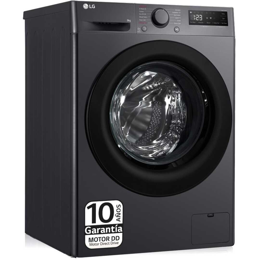 LVD. LG F4WR5009A6M 9K 1400R INOX GRAFITO STEAM