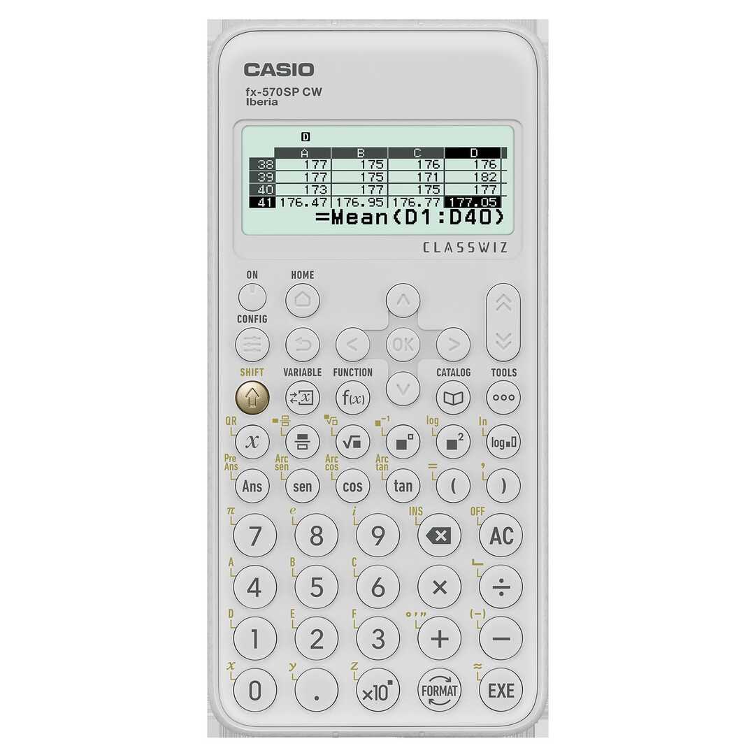 CALCULADORA CASIO FX-570 SP CW CLASSWIZ