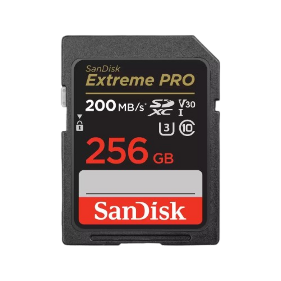 TARJ. MEM. SANDISK SD SDXC EXTREME PRO 256GB
