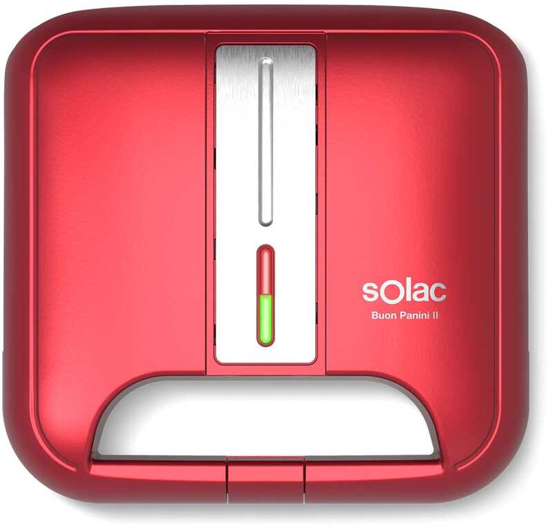 SANDWICH. SOLAC SD5058 PANINI 750W ROJA