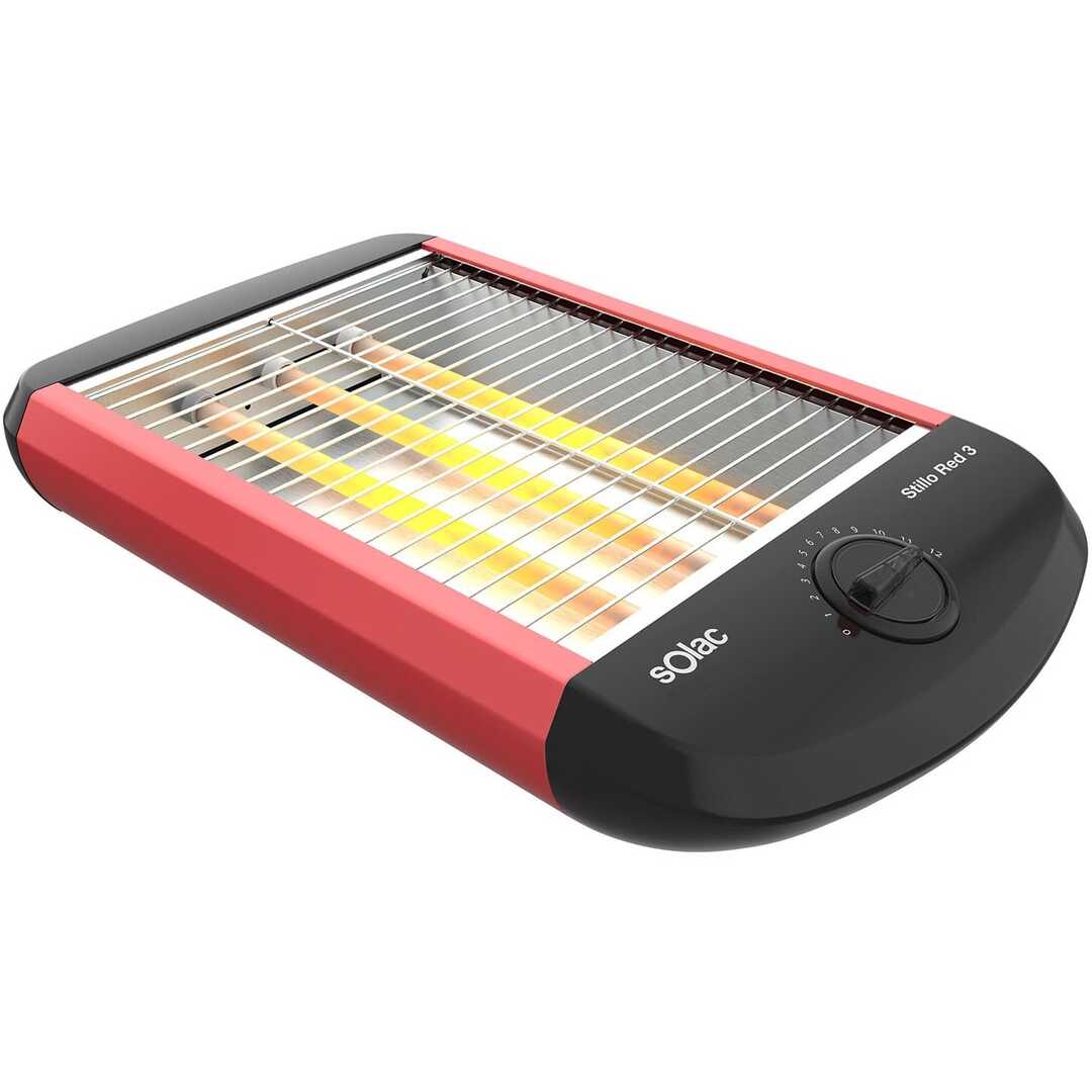 TOST. SOLAC TC5309 PLANO ROJO/NEGRO 700W