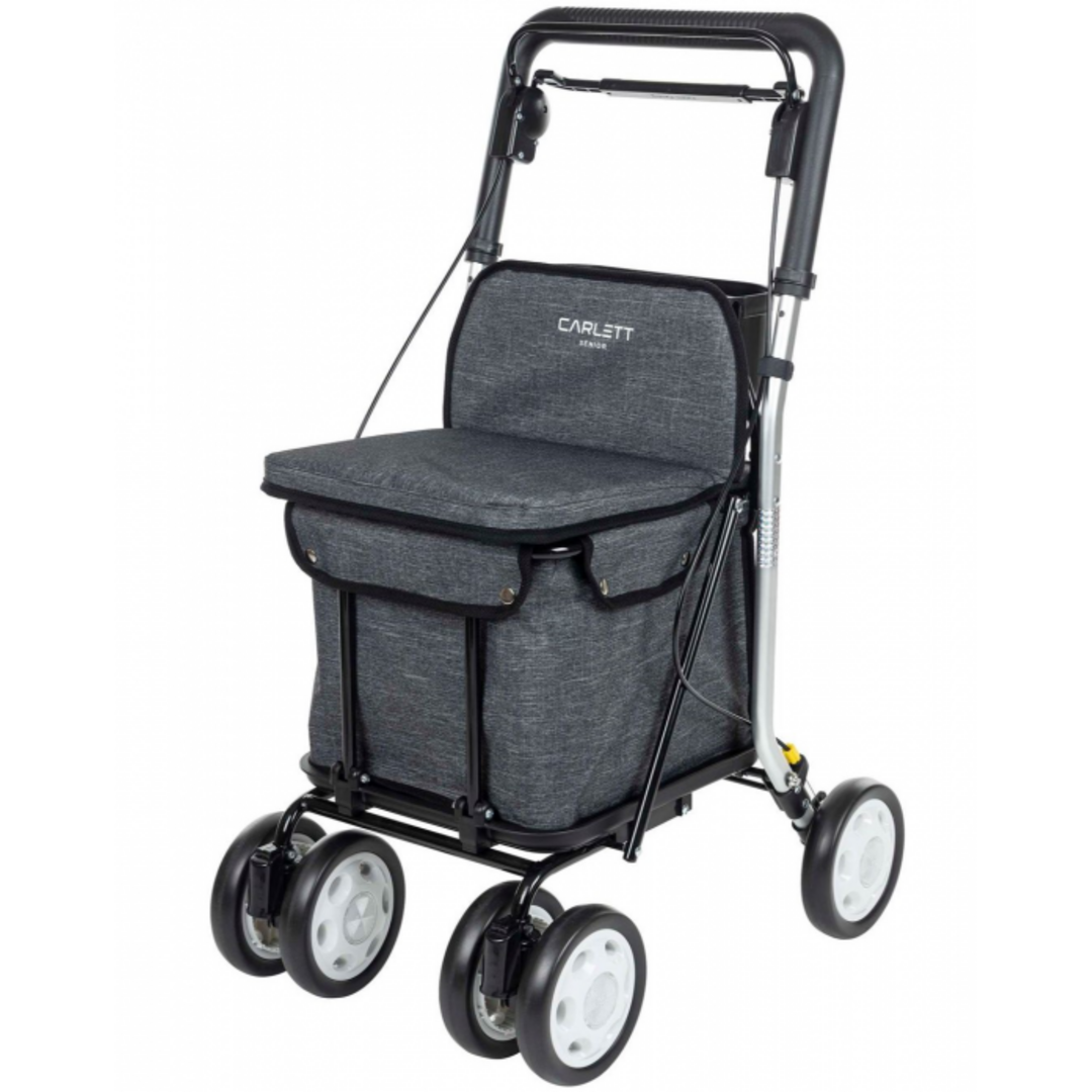 CARRO-COMPRA CARLETT COMFORT ICE (GRIS OSCURO)