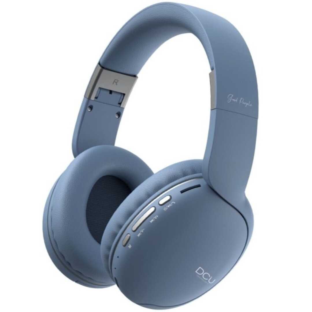 AURICULARES DCU BLUETOOTH DIADEMA MULTIF, AZUL