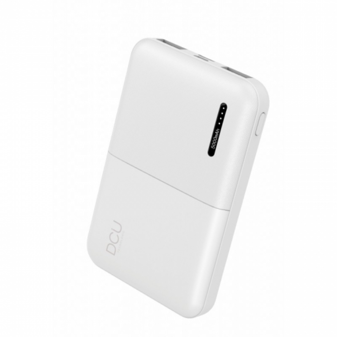 POWERBANK DCU 5K 2USB A 1USB C TRIPLE SAL BLA