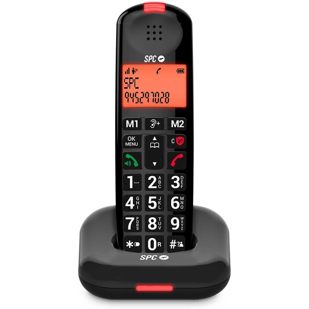 TELEFONO DECT SPC 7612N COMFORT KAIRO NEGRO