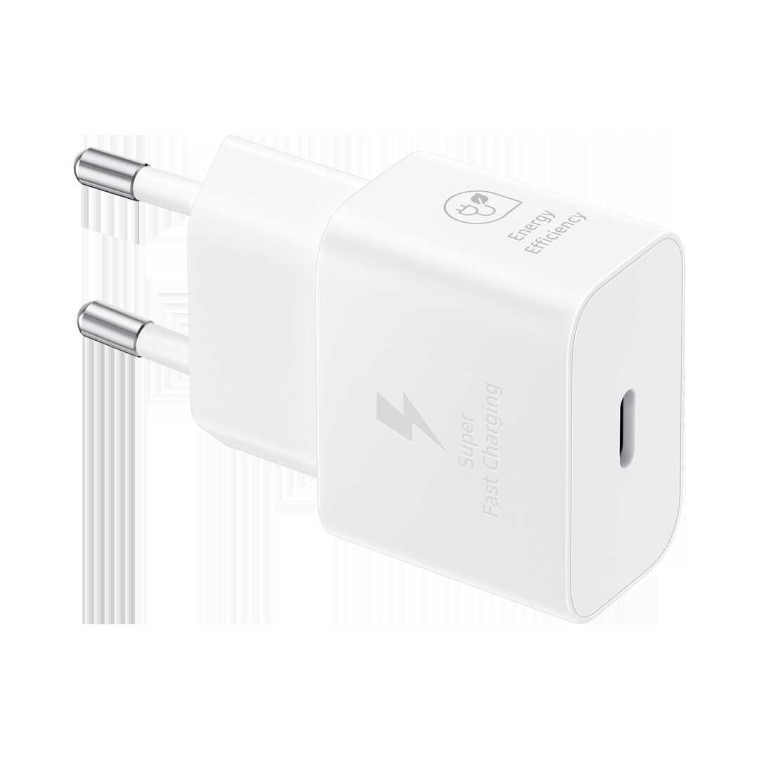 CARGADOR SAMSUNG 1XUSB C DE 25W BLANCO