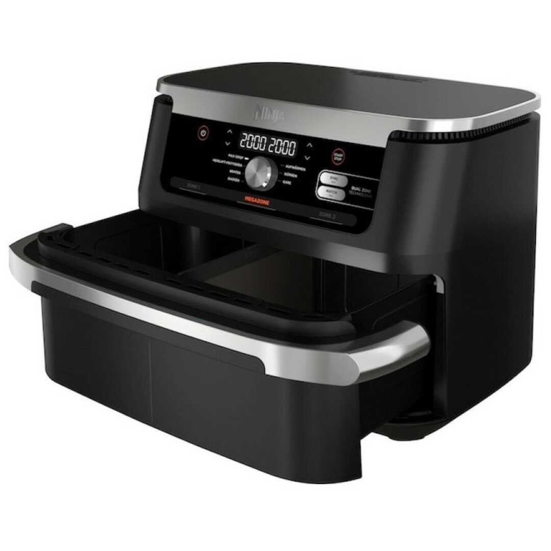 FREIDORA AIRE NINJA AF500EU DOBLE SEPARABLE 10,4L