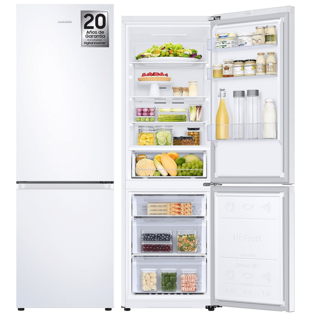 FRICOM. SAMSUNG RB34C600DWW/EF 185x59x66 NF BCO