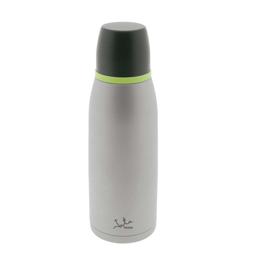 TERMO DE LIQUIDOS JATA 919 INOX 750ML GRIS VERDE