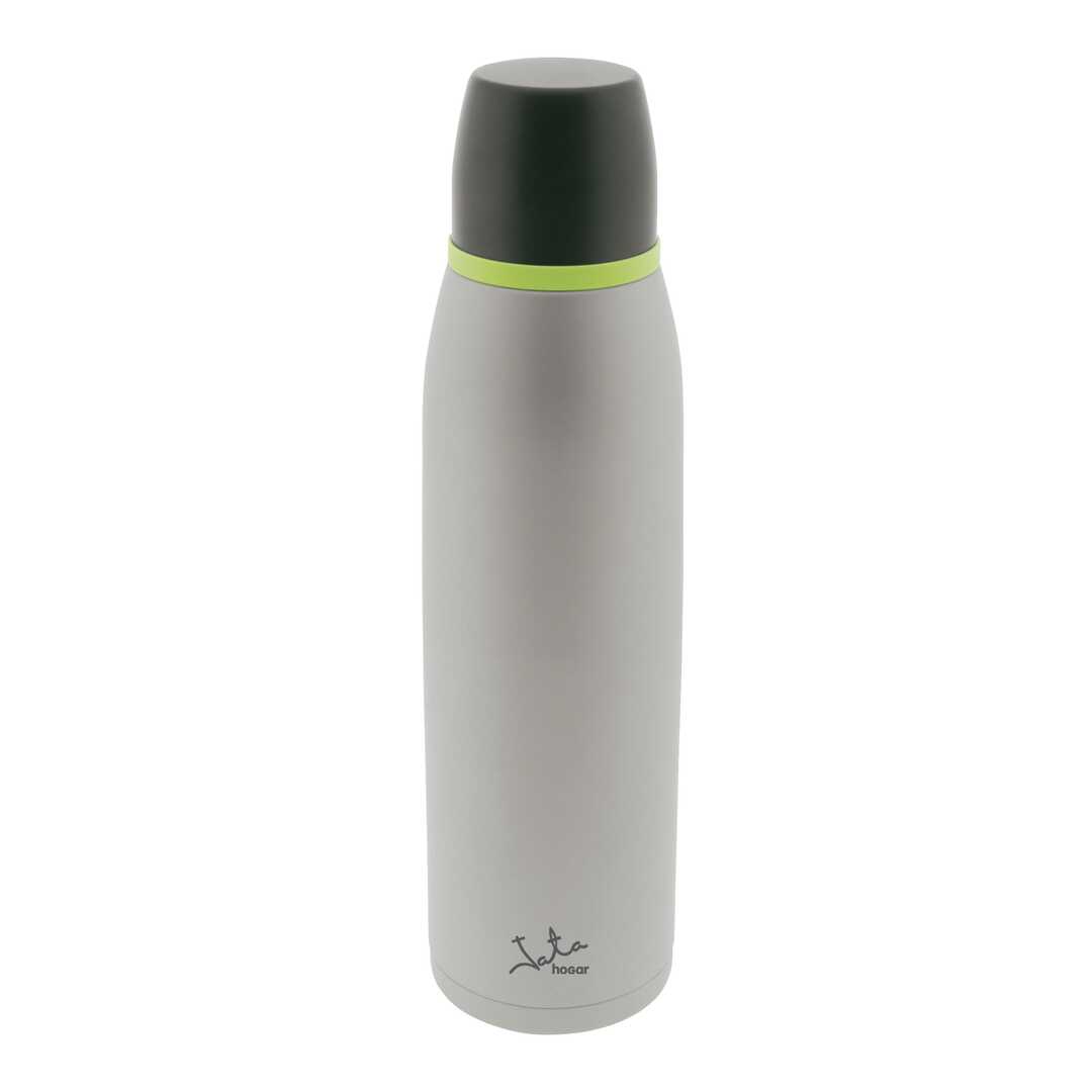 TERMO DE LIQUIDOS JATA 920 INOX 1000ML GRIS VERDE