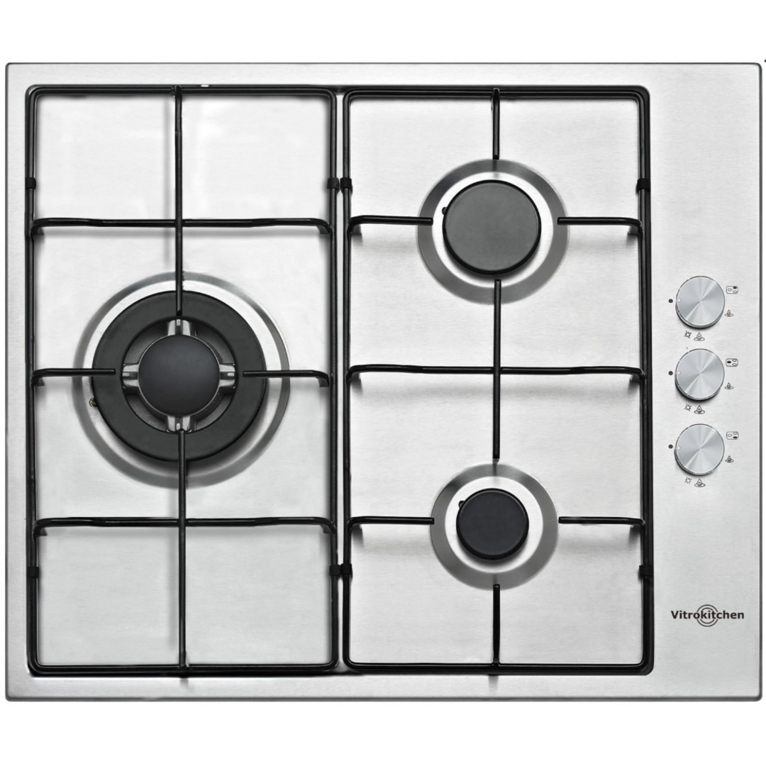 ENCIM. VITROKITCHEN EN630LIN 3F GAS NAT INOX