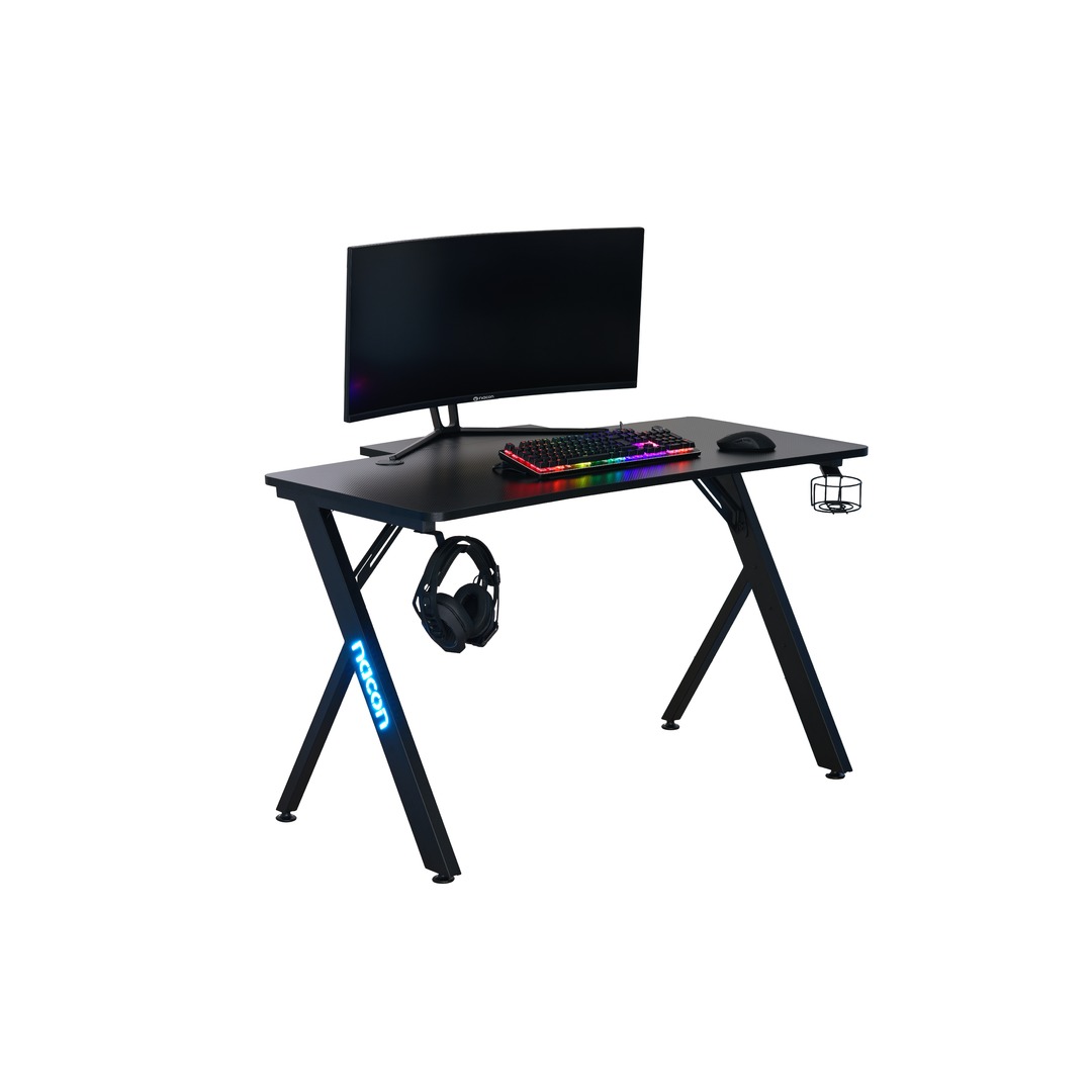 MESA GAMING NACON PCGD-RGB FIBRA DE CARBONO