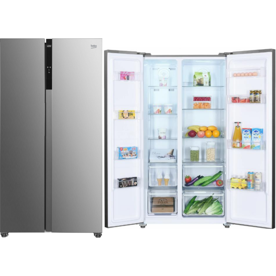 FRI. BEKO GNO5323XPN 177x91x67 NF INOX