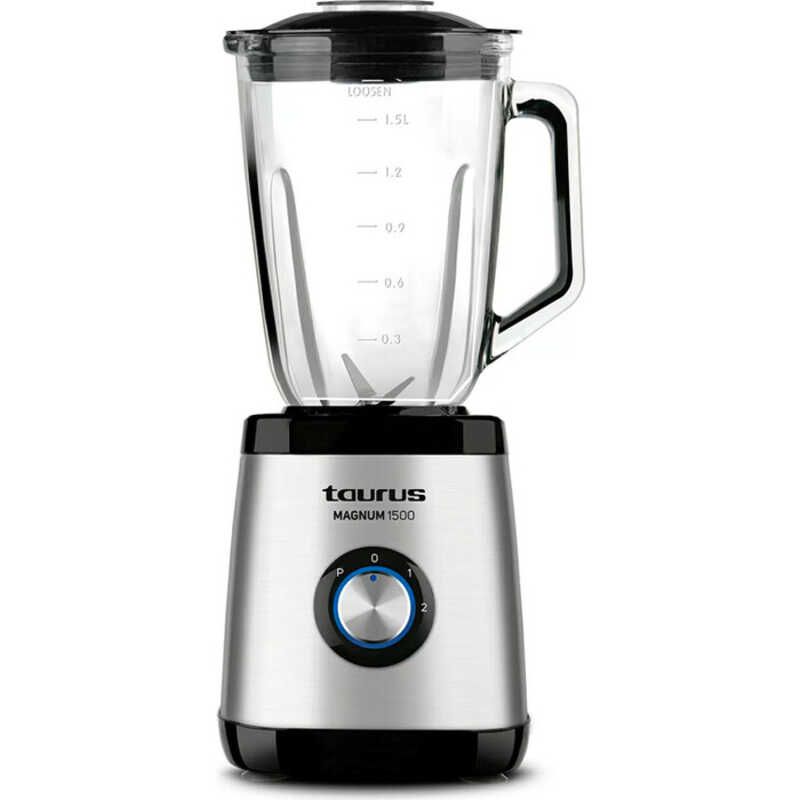 BATID. VASO TAURUS MAGNUM 1500W 1,5L V/C INOX