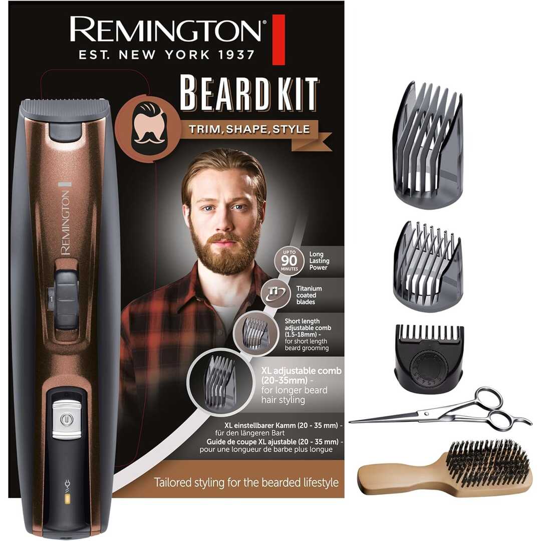 BARBERO REMINGTON MB4046 90MIN TITANIO ACCESORIOS