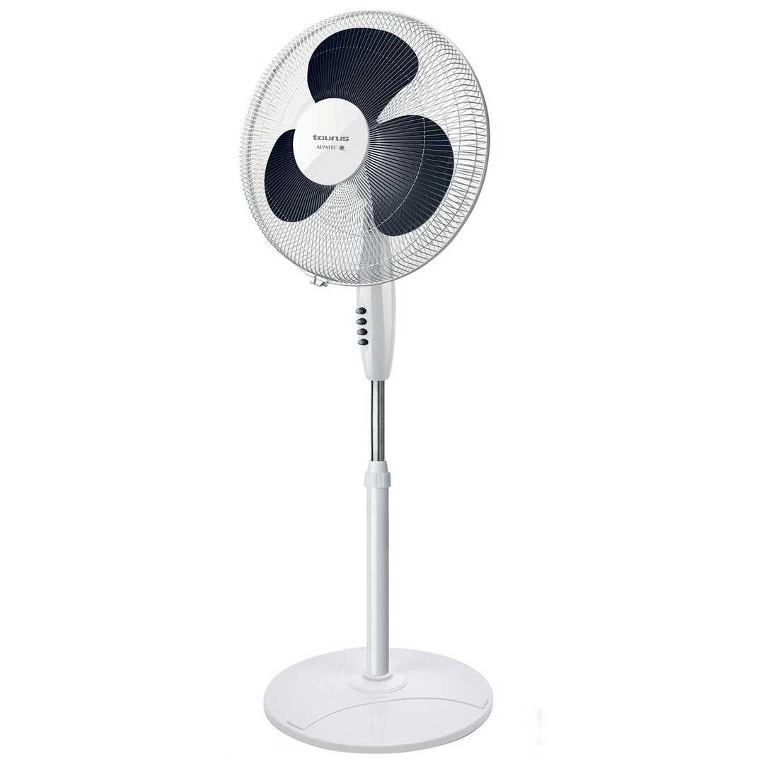 VENTILADOR PIE TAURUS GRECO 16CR PURE 40CM 40W BCO
