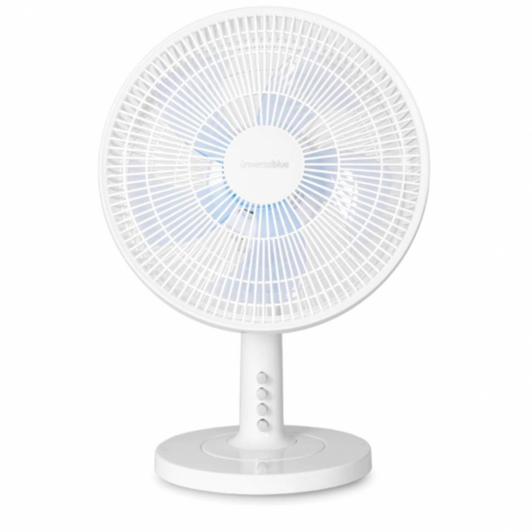 VENTILADOR SOBREMESA U.BLUE 7035W 35W 25CM BCO.