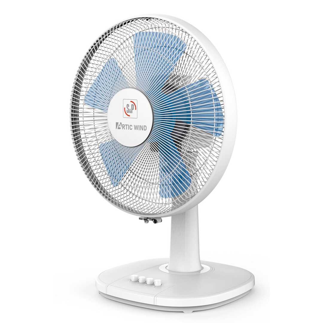 VENTILADOR SOBREMESA SP ARTIC WIND250 5A 22CM 37W