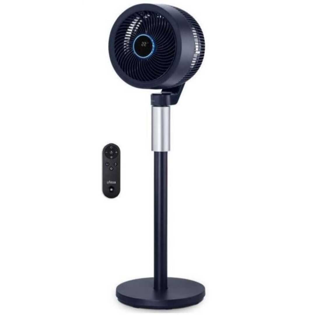 VENTILADOR PIE UFESA ALBORG 3D LED TACTIL 70W 1M