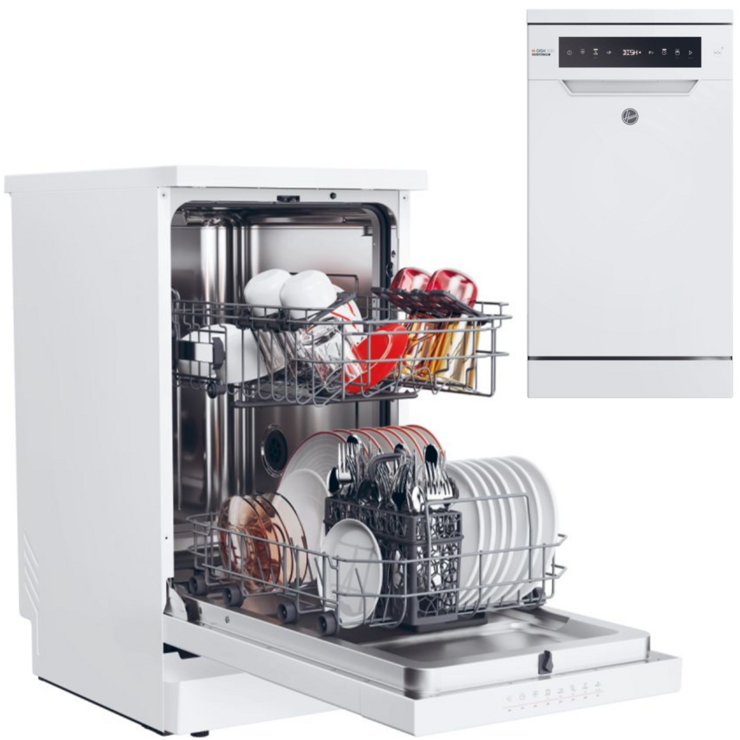 LVJ. HOOVER HF0C3SB0FW 8P 45CM 43dBA BCO