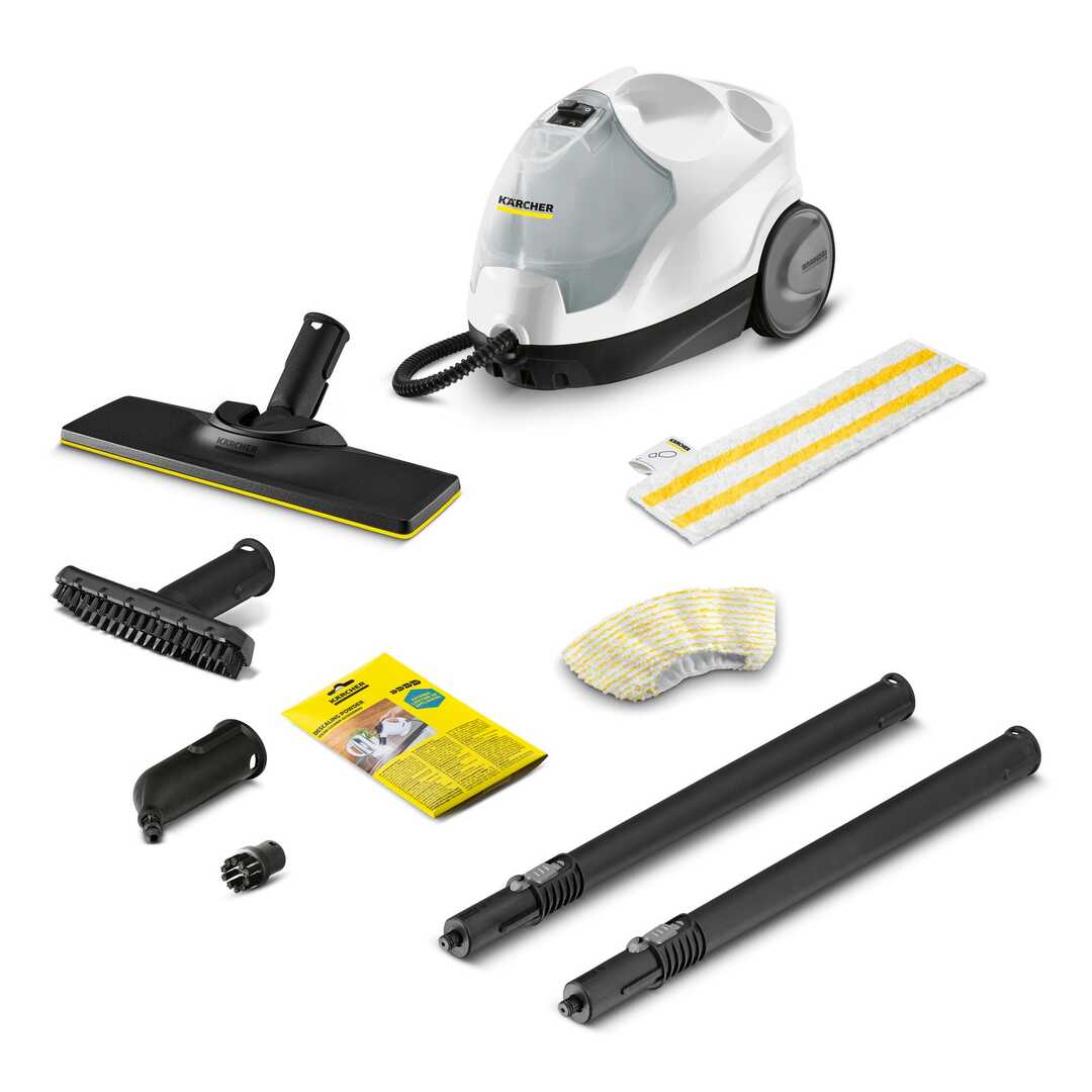 VAPORETA KARCHER SC4 15126300 0,5L+0,8L 3,5B BCO