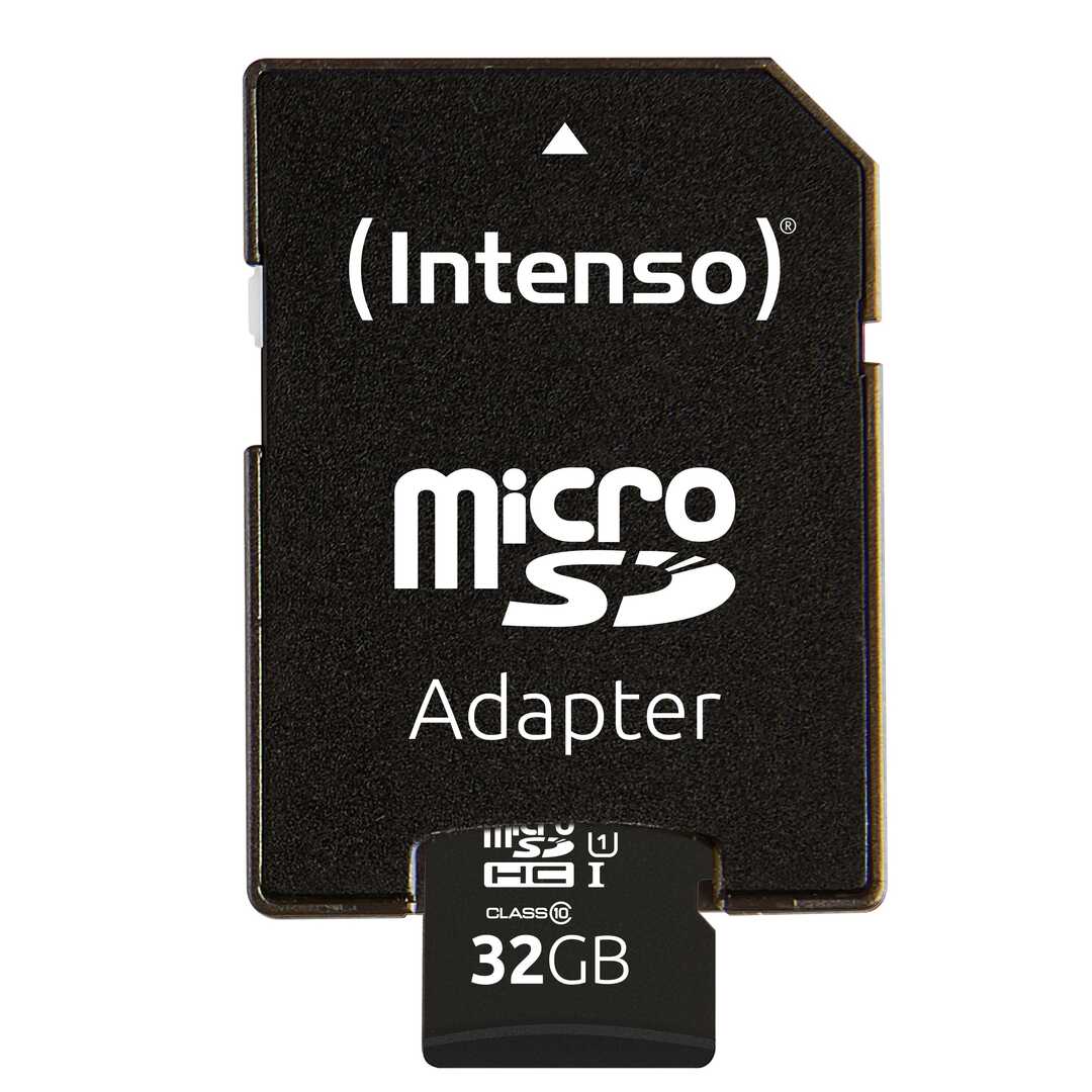 TARJ. MEM. INTENSO MICRO SD 32 GB CON ADAPTADOR