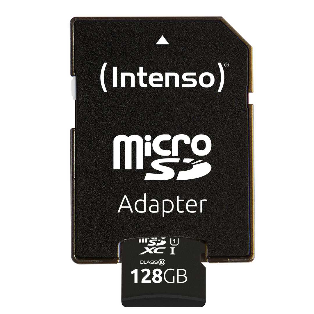 TARJ. MEM. INTENSO MICRO SD 128 GB CON ADAPTADOR