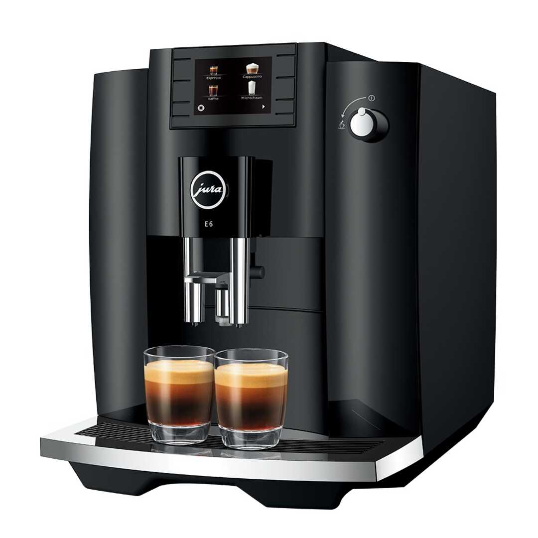 CAFET. JURA E6 PIANO BLACK SUPERAUTOMATICA 15437