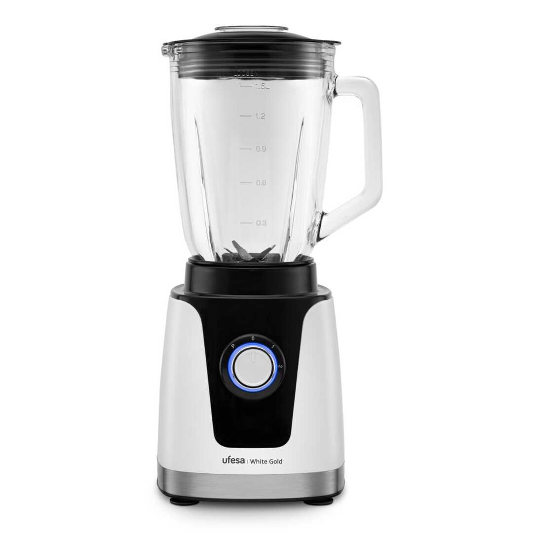 BATID. VASO UFESA WHITE GOLD 1500W 1,5L V/C 6CUCHI