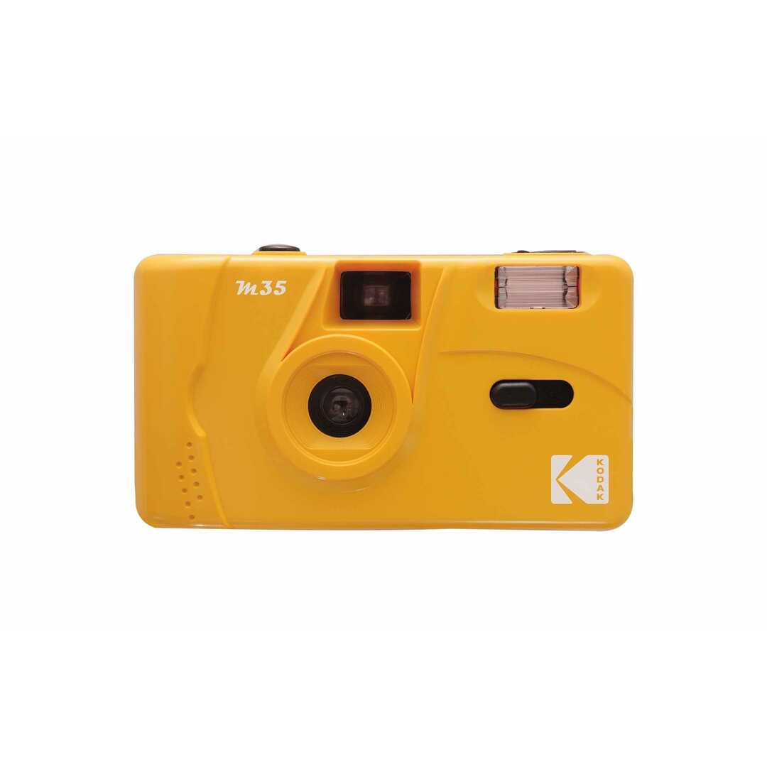 CAMARA KODAK M35 ANALOGICA AMARILLA