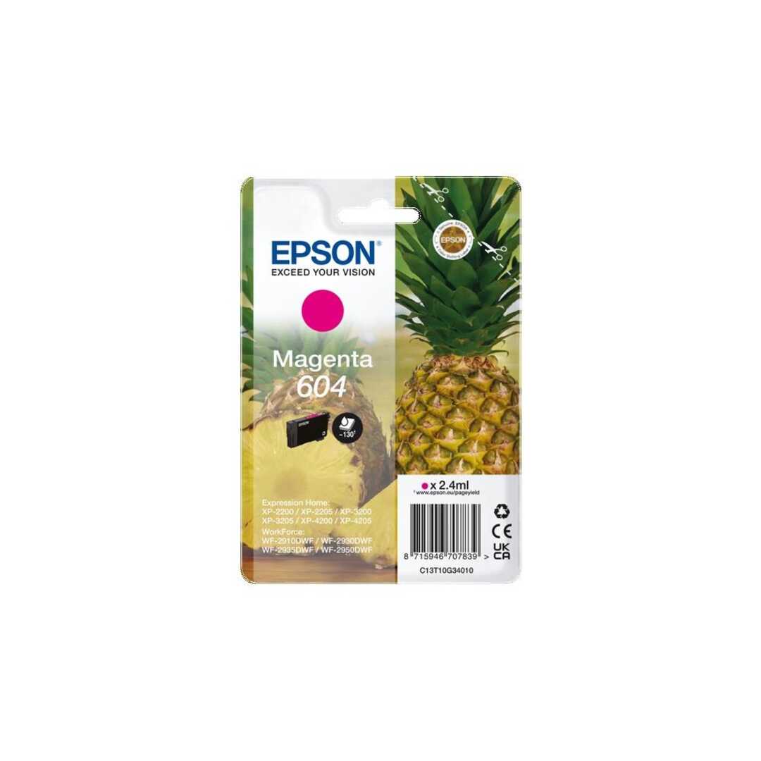 TINTA EPSON 604 MAGENTA