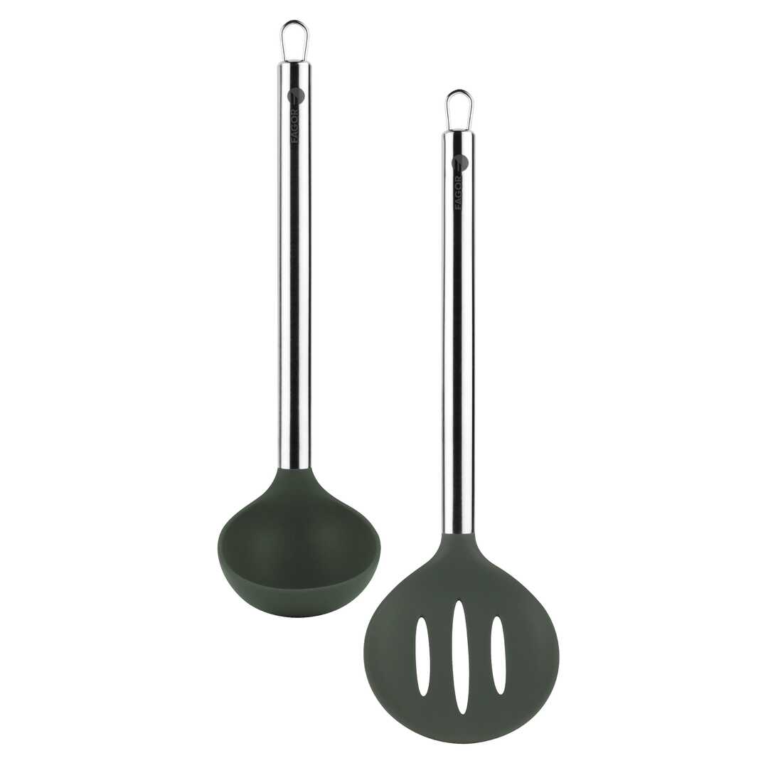 UTENSILIOS COCINA FAGOR SET CUCHARA/ESPUMAD MELIER