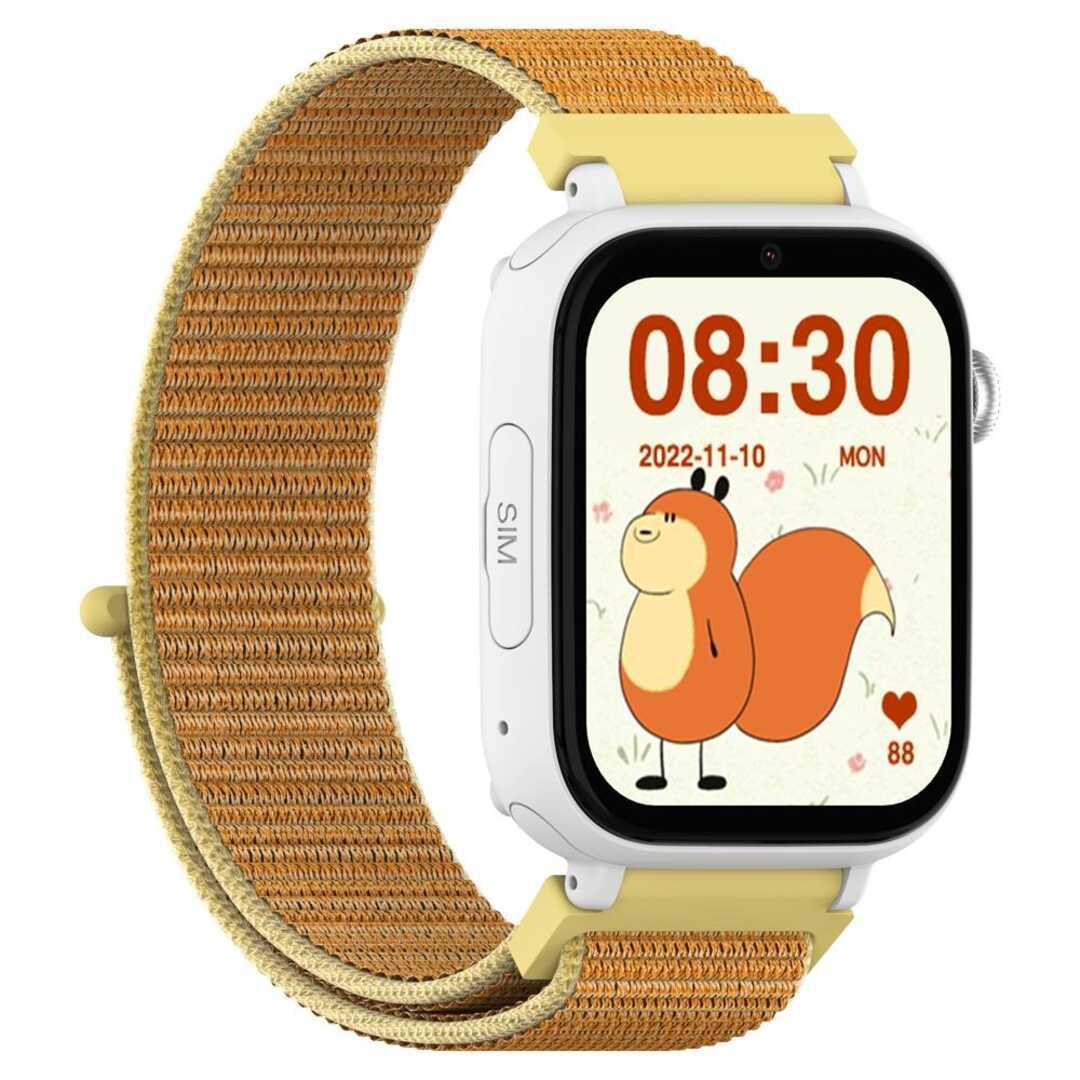 SMARTWATCH DCU KIDS PRO NEGRO + TELA NARANJA