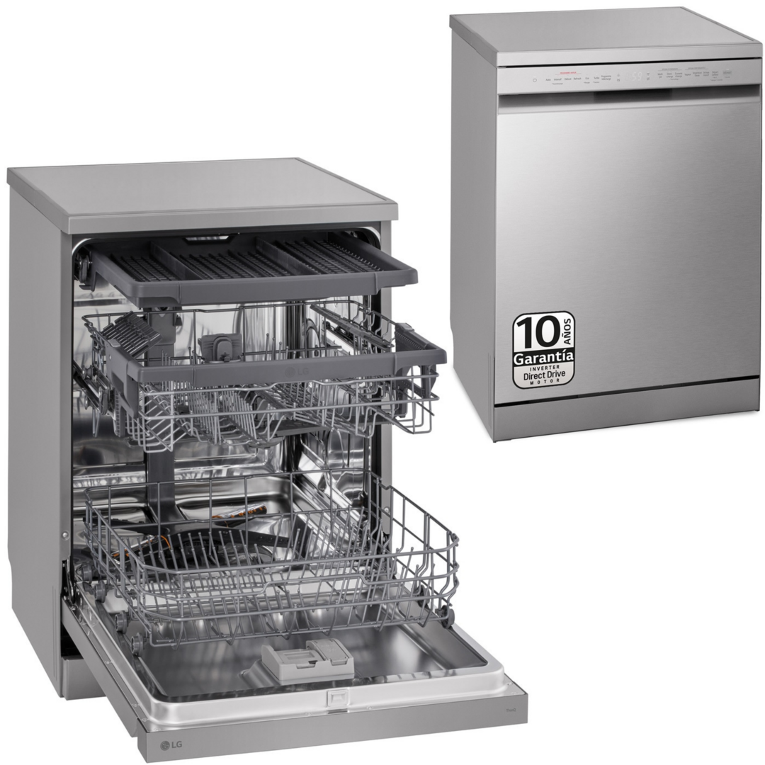 LVJ. LG DF243FV 3ªB DIRECTDRIVE INOX