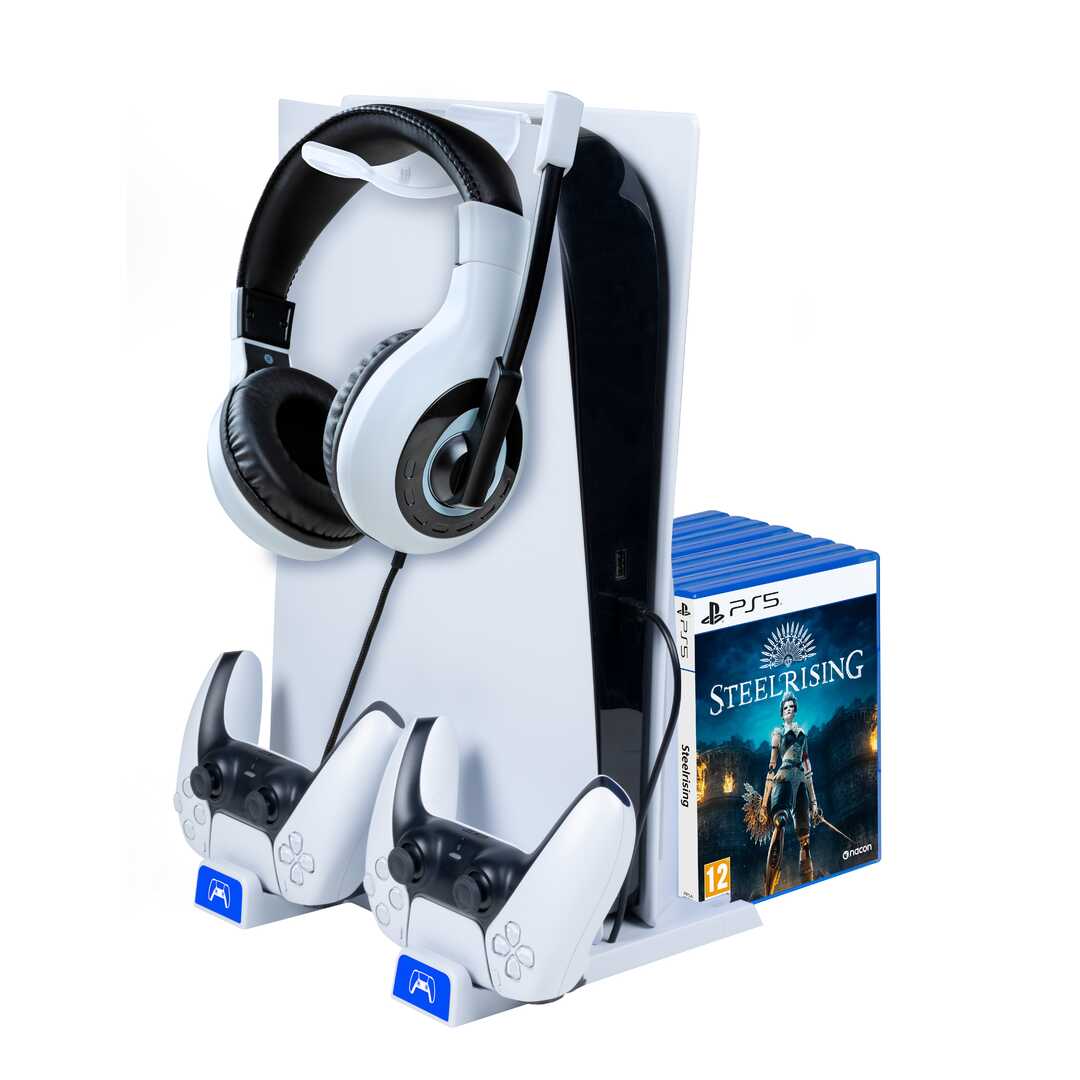 SOPORTE NACON PARA MANDOS PS5 CON CARGADOR
