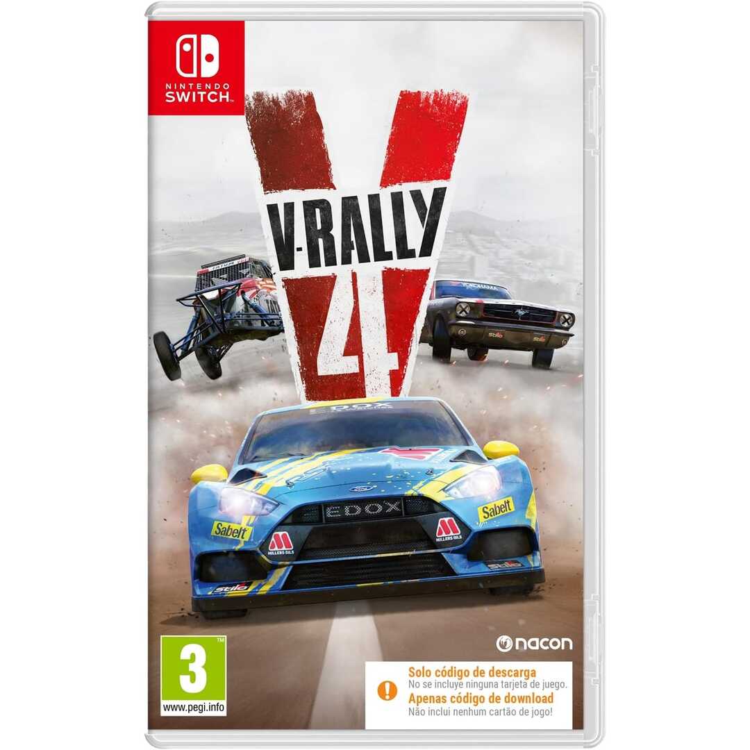JGO. NINTENDO SWITCH V-RALLY 4