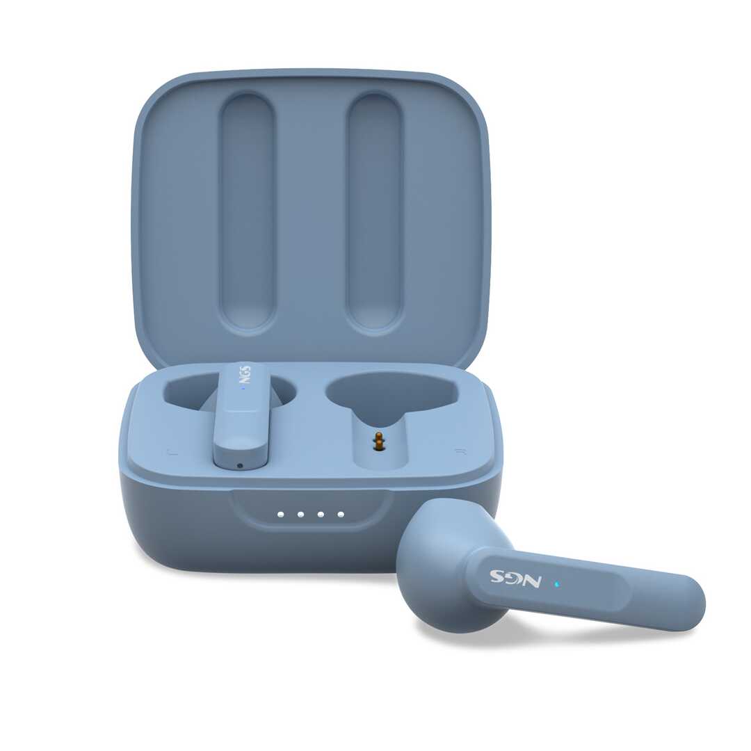 AURICULAR NGS BLUETOOTH INTRAUDITIVO AZUL