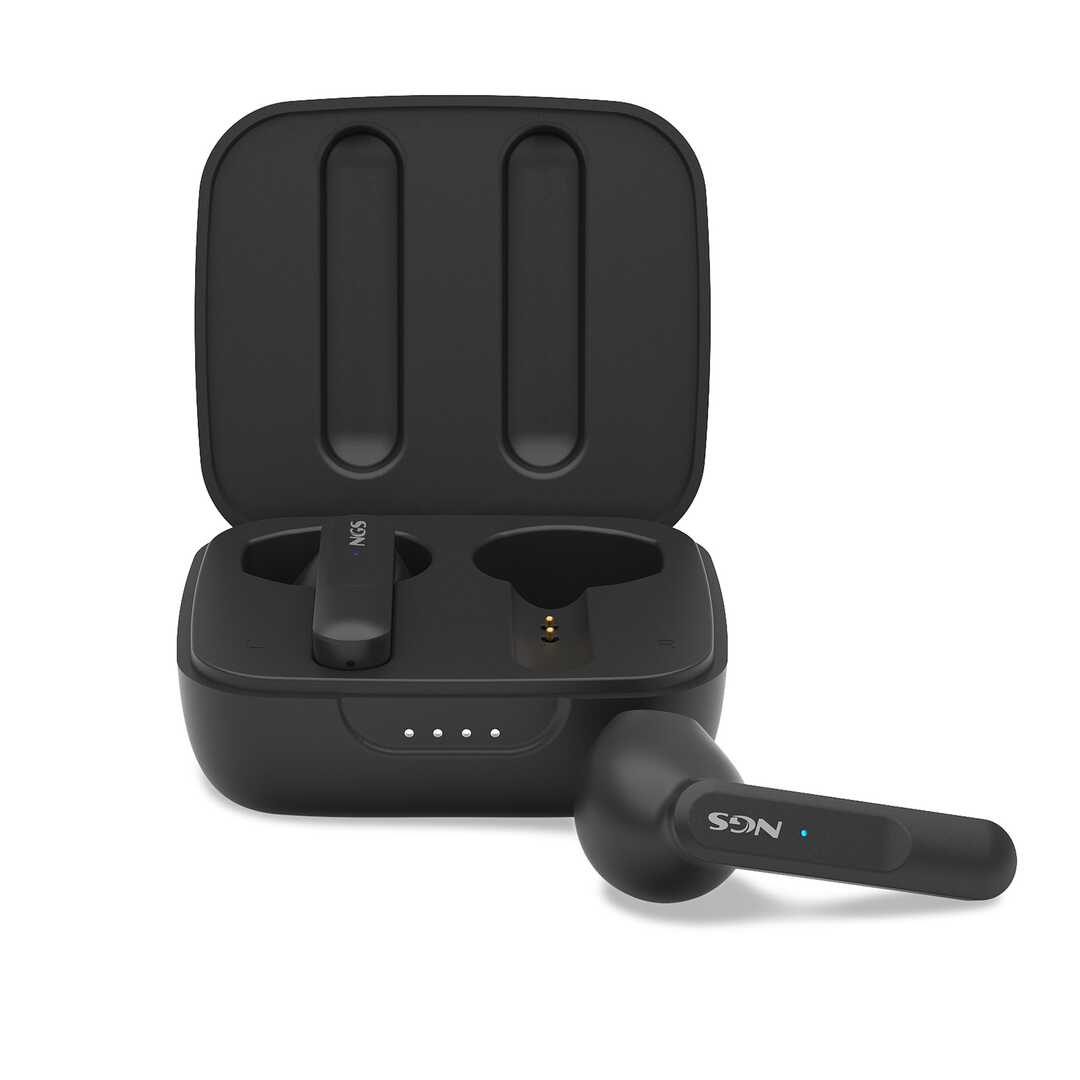 AURICULAR NGS BLUETOOTH INTRAUDITIVO NEGRO